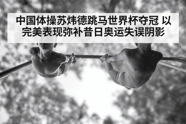 中国体操苏炜德跳马世界杯夺冠 以完美表现弥补昔日奥运失误阴影